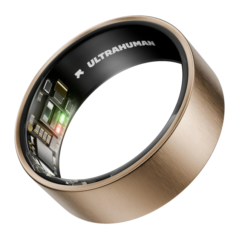 Ultrahuman Ring Air Taille 6 Or rose Bluetooth Bague connectée