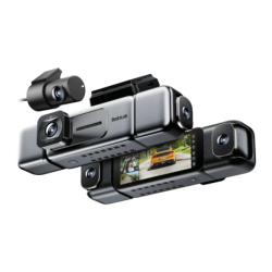 Botslab G980H Noir 4 canaux 3K GPS WiFi 3,18 pouces vision nocturne ADAS Dashcam