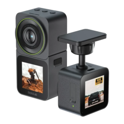Botslab V9H 2 en 1 4K WiFi Noir canaux 30fps mode parking commande vocale Dashcam
