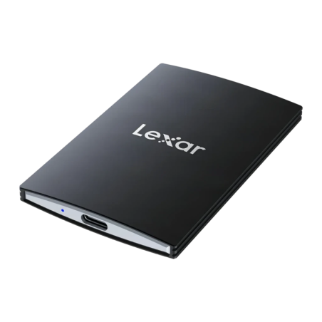 Lexar SL500 Set Magnétique 1TB Noir USB-C 3.2 Gen 2x2 2000MB/s IP54 SSD Externe