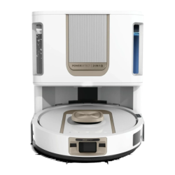 Shark RV2910XEEUWH Détection d'obstacles Blanc lavage 180 min compatible avec Alexa Robot aspirateur