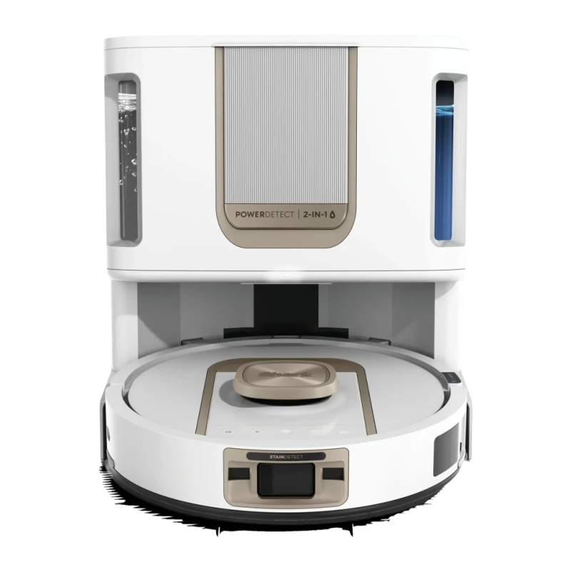 Shark RV2910XEEUWH Détection d'obstacles Blanc lavage 180 min compatible avec Alexa Robot aspirateur
