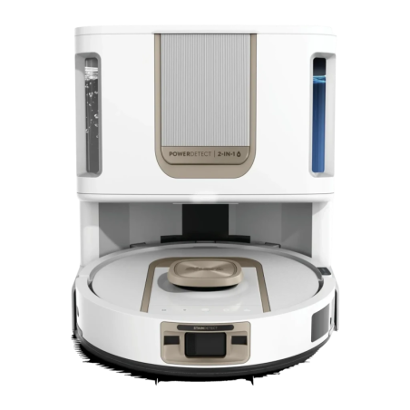 Shark RV2910XEEUWH Détection d'obstacles Blanc lavage 180 min compatible avec Alexa Robot aspirateur