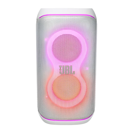 JBL PartyBox Club 120 Blanc 160W 12h IPX4 4277mAh entrée AUX Enceinte Bluetooth 5.4