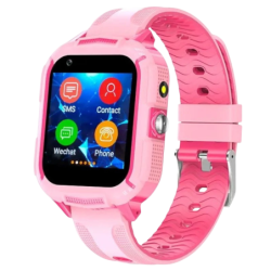 T32C 4G Rose 1,4 pouces IPS GPS IP67 Smartwatch pour enfants - Montre connectée