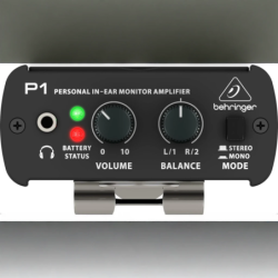 Behringer Powerplay P1 Jack 3,5mm Noir Amplificateur casque portable