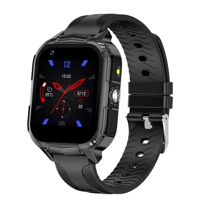 T35 Noir 1,4 pouces IP67 Smartwatch pour enfants - Montre intelligente