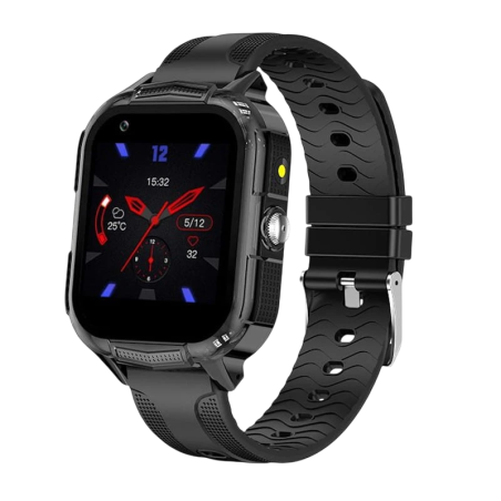 T35 Noir 1,4 pouces IP67 Smartwatch pour enfants - Montre intelligente