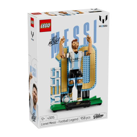 Set LEGO Editions Lionel Messi : Légende du Football 43015 958 pièces 12+ ans