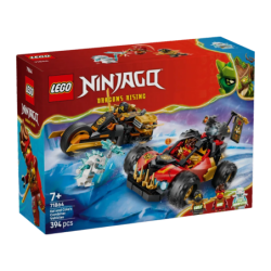 Set LEGO Ninjago Véhicules Combinables de Kai et Cole 71864 394 pièces 7+ ans