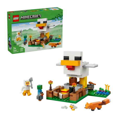 Set de construction LEGO Minecraft 21585 La Ferme aux Poulets 233 pièces 7+ ans