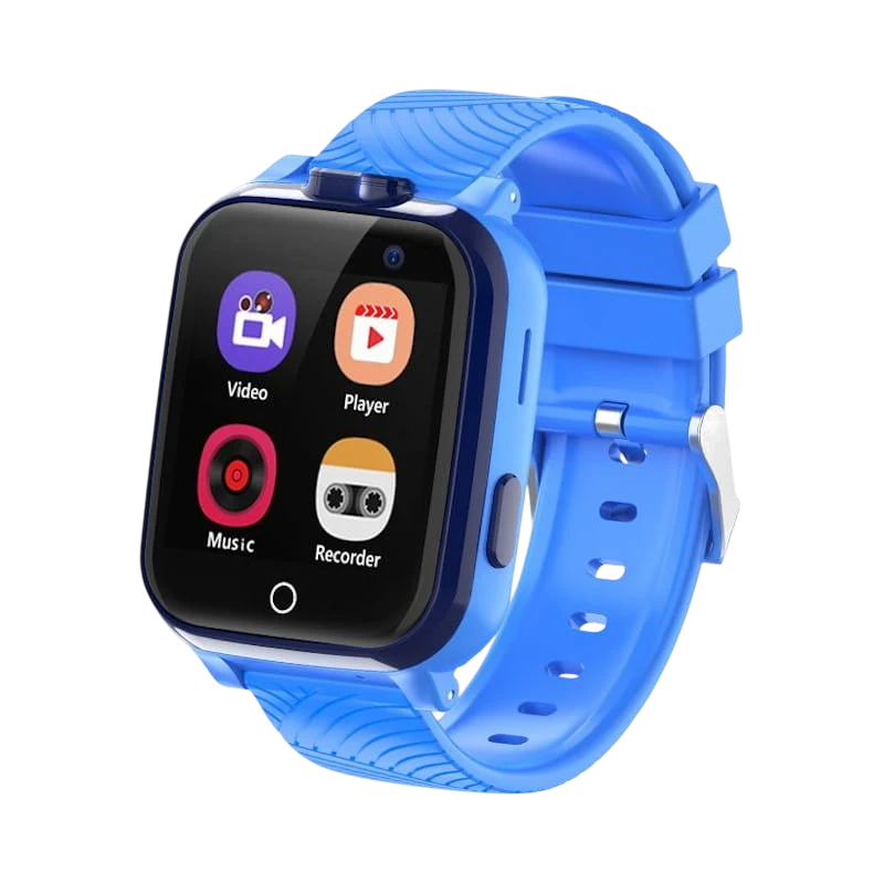 A6 Bleu 1,44 pouces IPS GPS IP67 Smartwatch pour enfants - Montre connectée