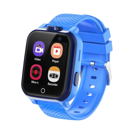 A6 Bleu 1,44 pouces IPS GPS IP67 Smartwatch pour enfants - Montre connectée