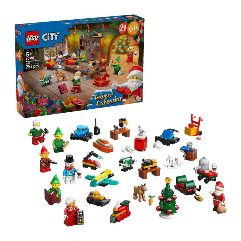 LEGO City Calendrier de l'Avent 60510 2026 252 pièces 5+ ans