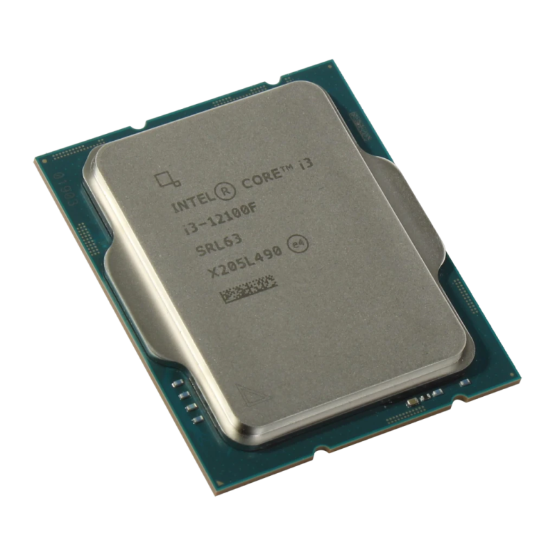 Intel Core i3-12100F 4 cœurs LGA1700 Tray 8 threads 4,3GHz Processeur