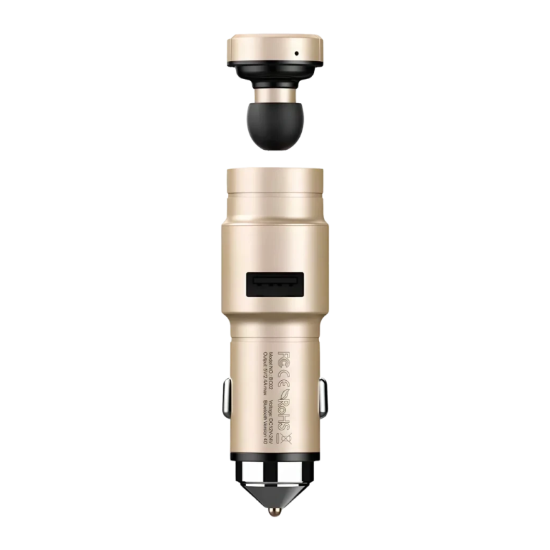 Baseus CCBKER-OV Mono In-Ear Bluetooth 4.0 2,5h conversation Oreillette sans fil