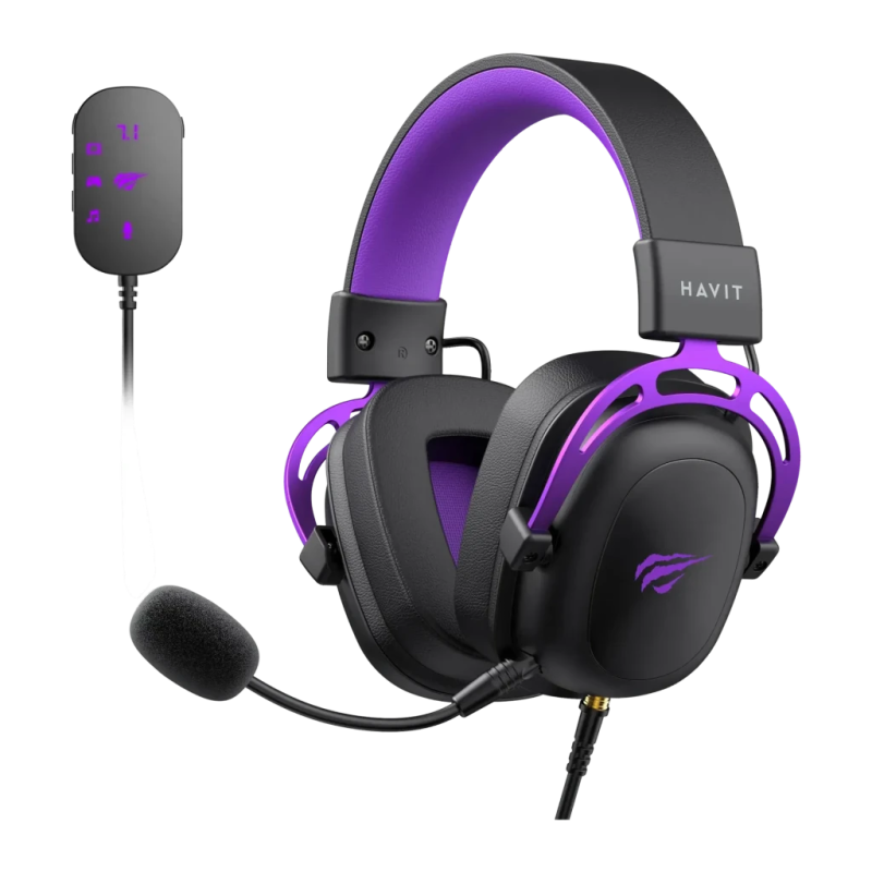 Havit H2002C+UBP Arceau avec micro Casque gaming