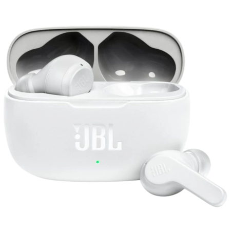 JBL Wave 200 Blanc TWS Bluetooth 5.0 20h Écouteurs sans fil
