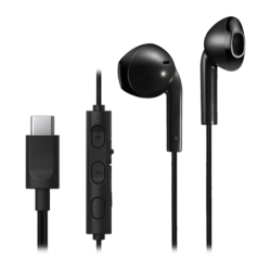 JVC HA-FR17UC USB-C Noir In-Ear avec micro Écouteurs