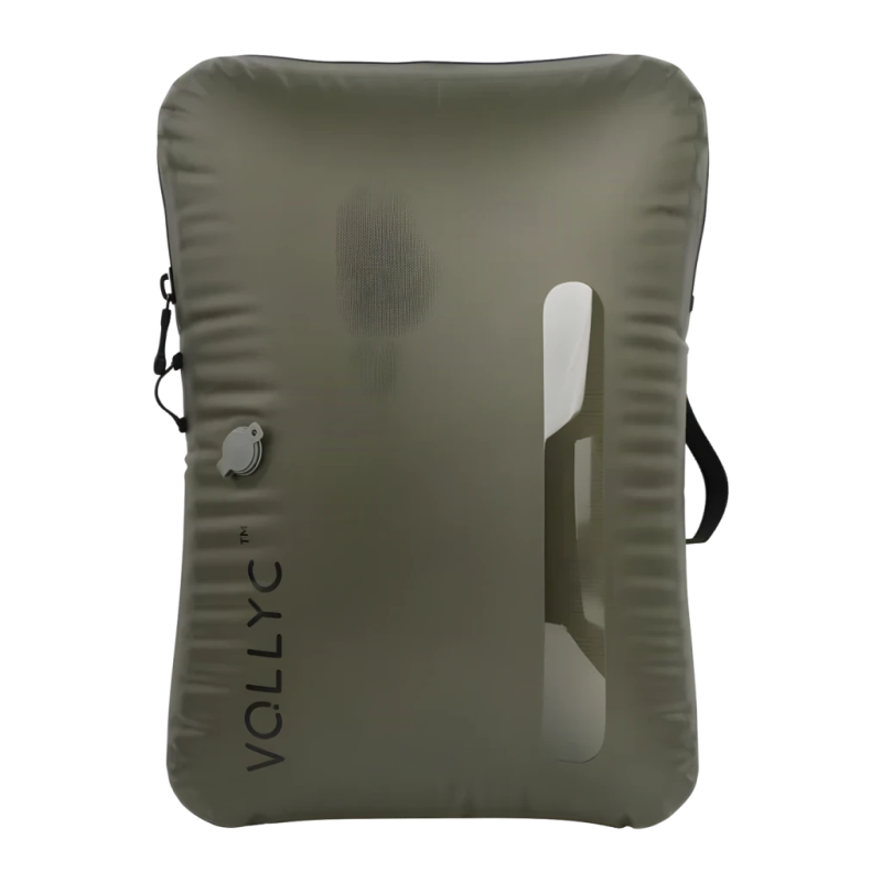 Sac de compression Flextail EZYPACK 25L Vert Nylon 70D TPU imperméable 35×50×11 cm