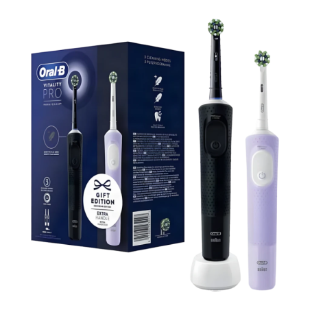 Braun Oral-B Vitality Pro D103 Oscillante-rotative 2D Noir Brosse à dents électrique
