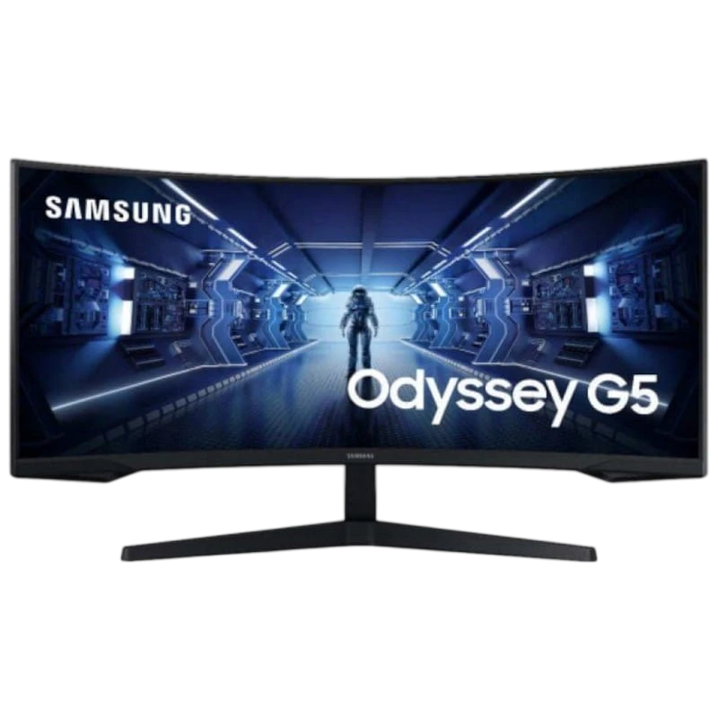 Samsung Odyssey G5 LC34G55TWWP Noir 34 pouces 2K VA 165Hz 1ms FreeSync Premium incurvé UltraWide Écran