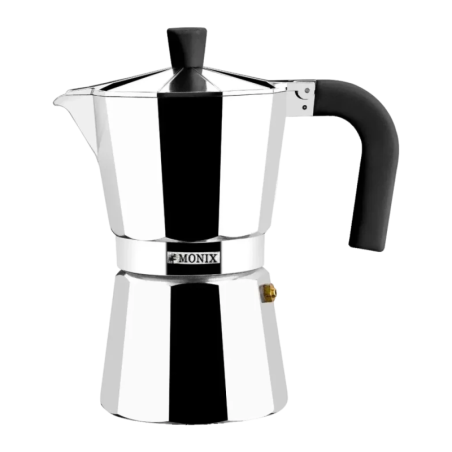 Monix Vitro Expres 6 tasses Argent M620006 Cafetière italienne
