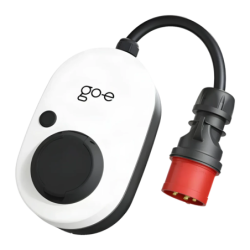 Chargeur de voiture électrique go-e Gemini flex 2.0 Blanc 22kW Triphasé Câble 0,3m 32A