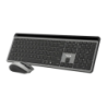 NGS Eclipse Gris Espagnol Bluetooth + 2.4GHz Clavier et souris sans fil