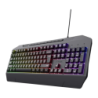Trust GXT 836 Evocx Membrane RGB Espagnol Noir Clavier gaming
