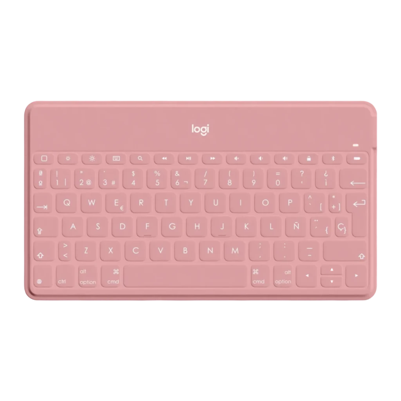 Logitech Keys-To-Go Rose Bluetooth Espagnol QWERTY Clavier sans fil