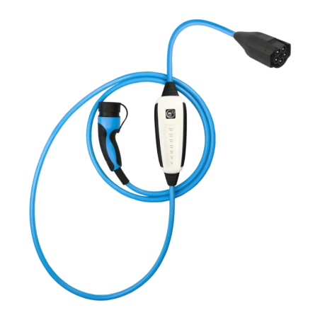 NRGkick Pure 22kW 32A 5m WiFi BLE Blanc Type 2 Chargeur de voiture électrique portable