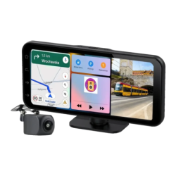 Tracer CR-PLAY CarPlay Android Auto 6,2 pouces Tactile Bluetooth caméra arrière Écran Voiture