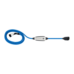 Chargeur de voiture électrique portable NRGkick Light Set Optimal Blanc 11kW Type 2 5m 16A