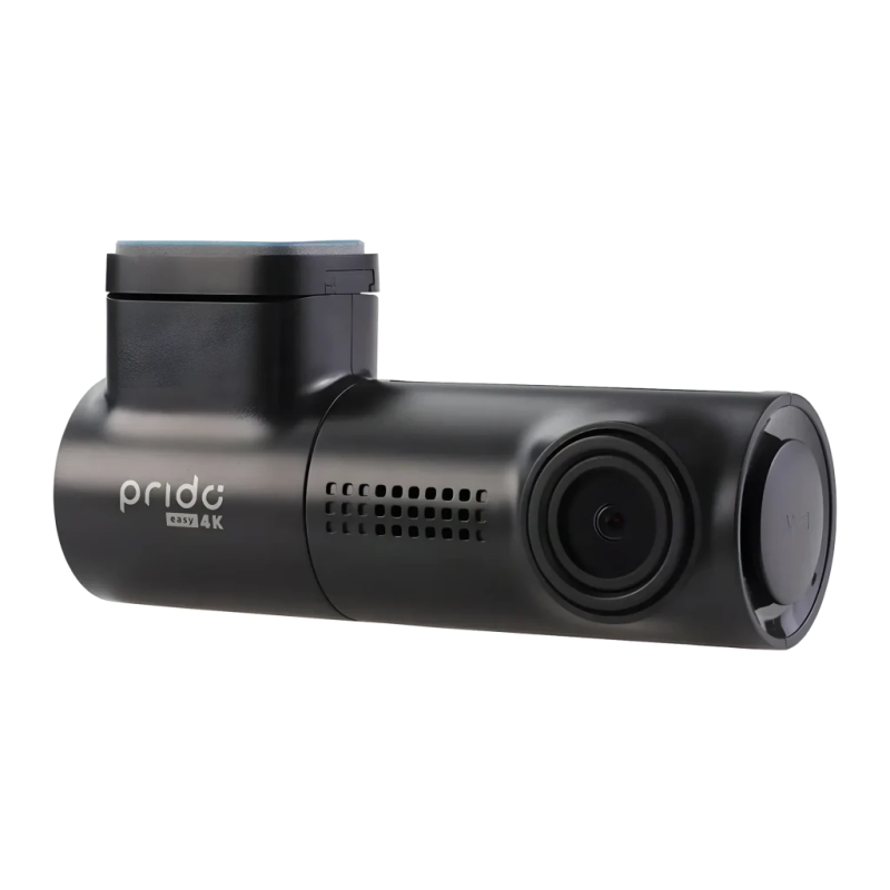 Prido Easy 4K 30fps GPS WiFi mode parking commande vocale supercondensateur Dashcam