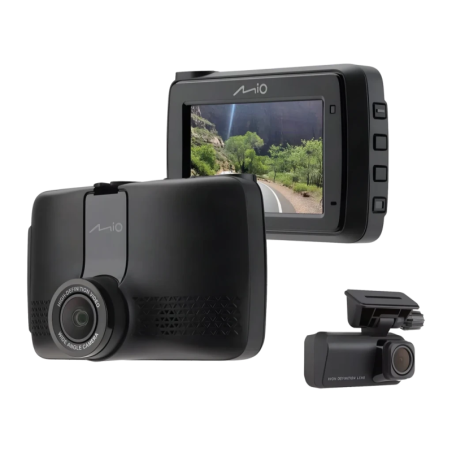 Mio MiVue 903WD Pro 2CH 2,5K 60fps HDR GPS arrière Full HD vision nocturne mode parking Dashcam