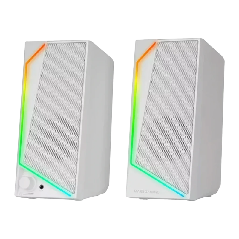 Mars Gaming MS72 2.0 15W USB lumières LED Enceintes PC