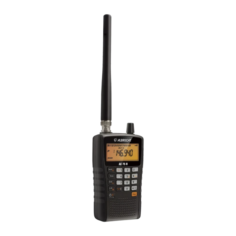 Scanner de fréquences Albrecht AE 75H 27075 NiMH 2300mAh Noir