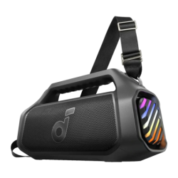 Anker Soundcore Boom 2 Plus Noir 140W 20h lumières LED entrée AUX Enceinte Bluetooth 5.3