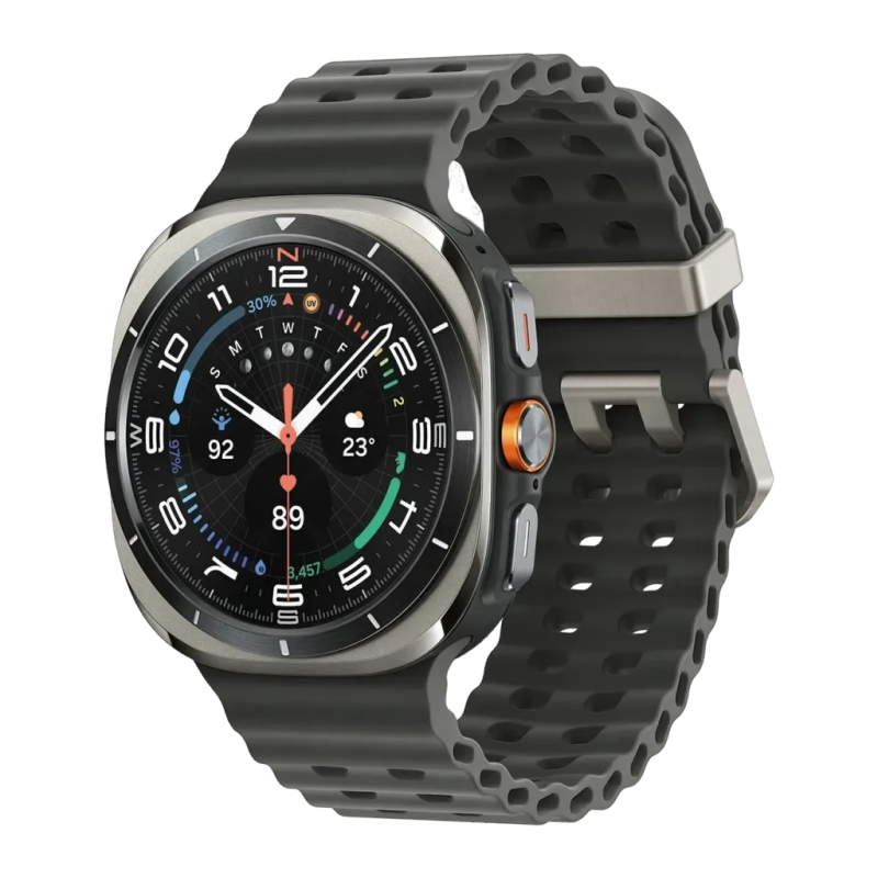 Samsung Galaxy Watch Ultra SM-L705 47 mm Argent Titane 1,47 pouces AMOLED Tension Artérielle ECG 10ATM
