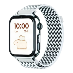 SaveFamily SaveWatch Plus 2 4G Argent Bouton SOS Caméra 2MP 1,96 pouces AMOLED GPS IP68 Montre connectée