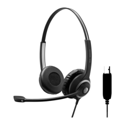 EPOS Impact SC 260 Câble USB Arceau avec micro Casque