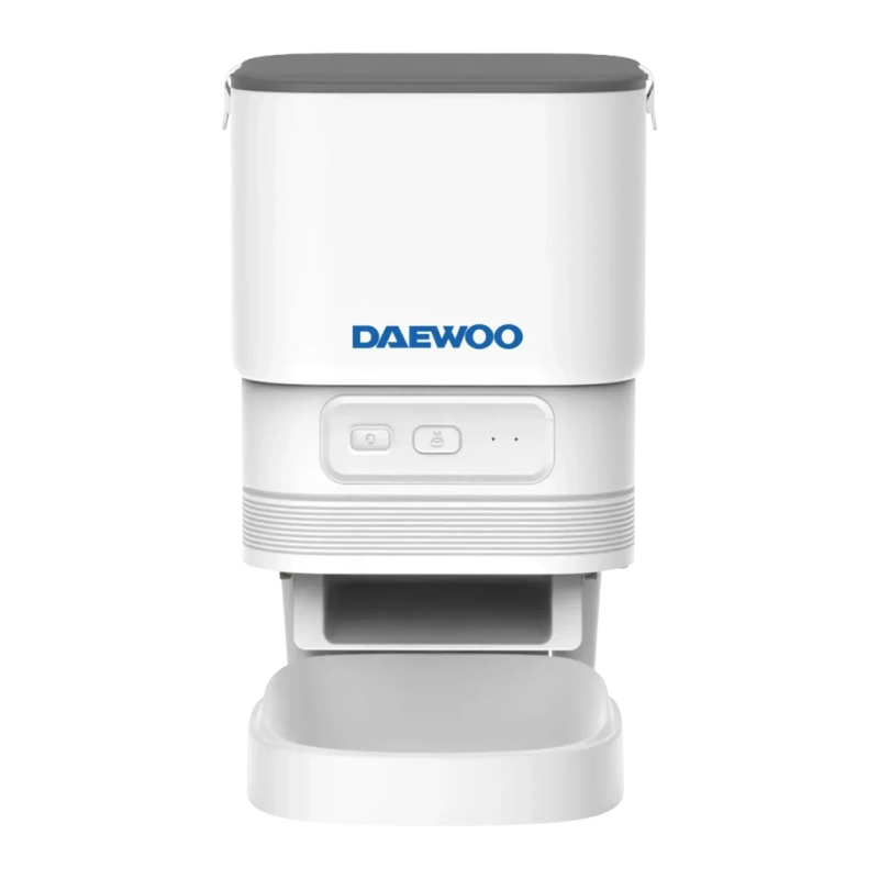 Daewoo 4L Gris/Blanc Tuya D-PF13 app avec batterie de secours Distributeur automatique