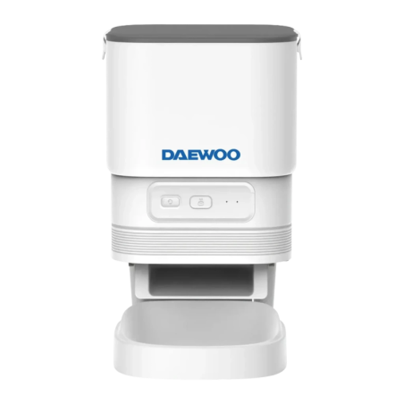 Daewoo 4L Gris/Blanc Tuya D-PF13 app avec batterie de secours Distributeur automatique