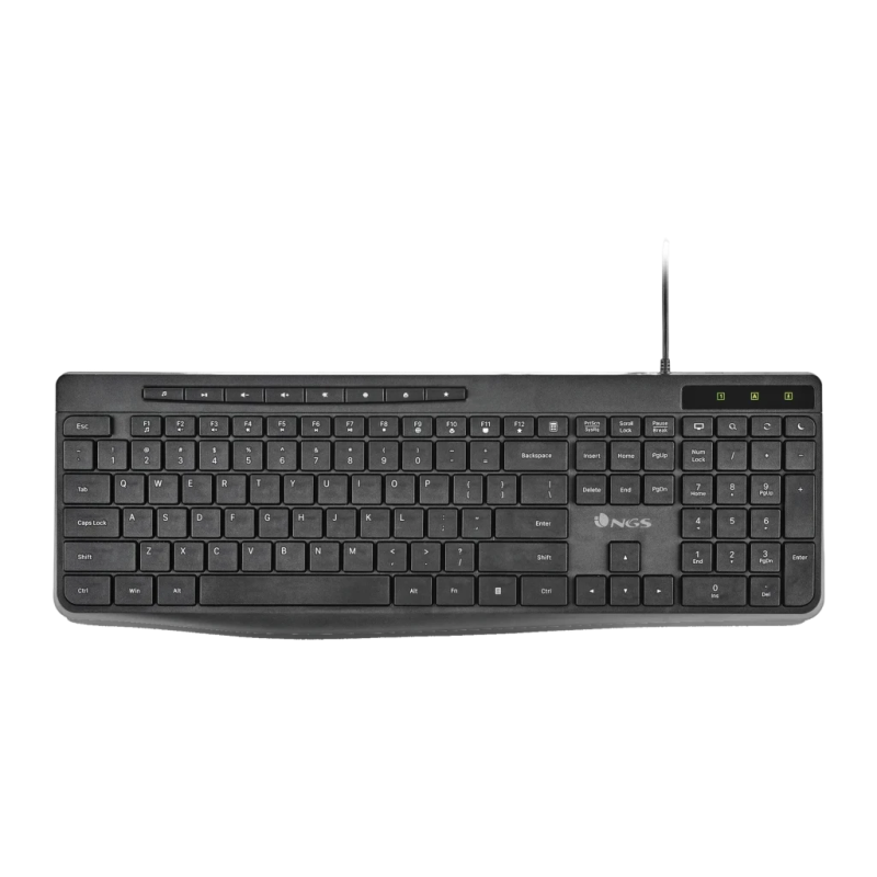 NGS Spectra Noir USB Espagnol 96% Clavier