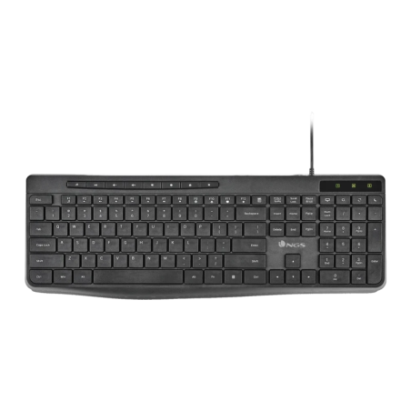 NGS Spectra Noir USB Espagnol 96% Clavier