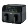 Ariete 8L Double Panier 1700W Noir 4623/00 8 programmes écran tactile Friteuse à air