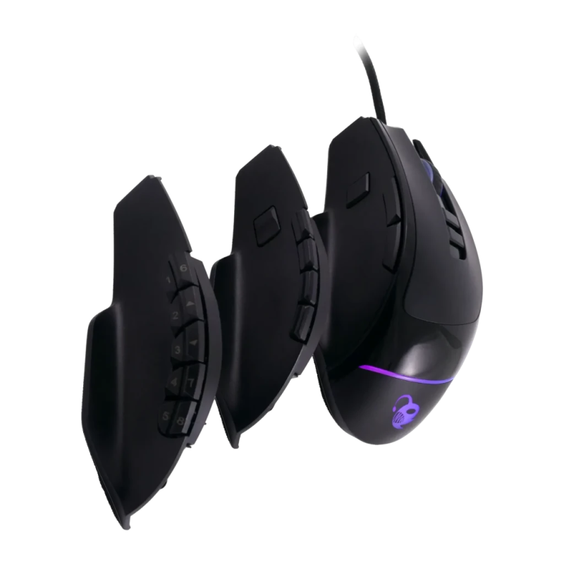 Deep Gaming Pro-Swap 5000 DPI RGB Noir 10 boutons USB 112 g Souris