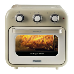 Ariete Vintage 16L 1400W Fenêtre de Visualisation Beige 4632/03 Friteuse à air