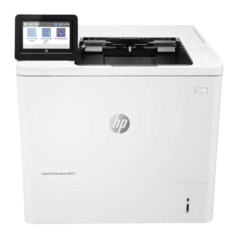 HP LaserJet Enterprise M612dn Monochrome Duplex automatique Blanc WiFi Ethernet 71ppm écran tactile Imprimante laser